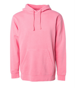 Midweight Pigment-Dyed Hooded Men's Sweatshirt - Independent Trading Co. PRM4500