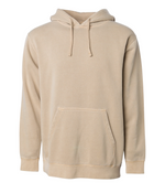 Midweight Pigment-Dyed Hooded Men's Sweatshirt - Independent Trading Co. PRM4500