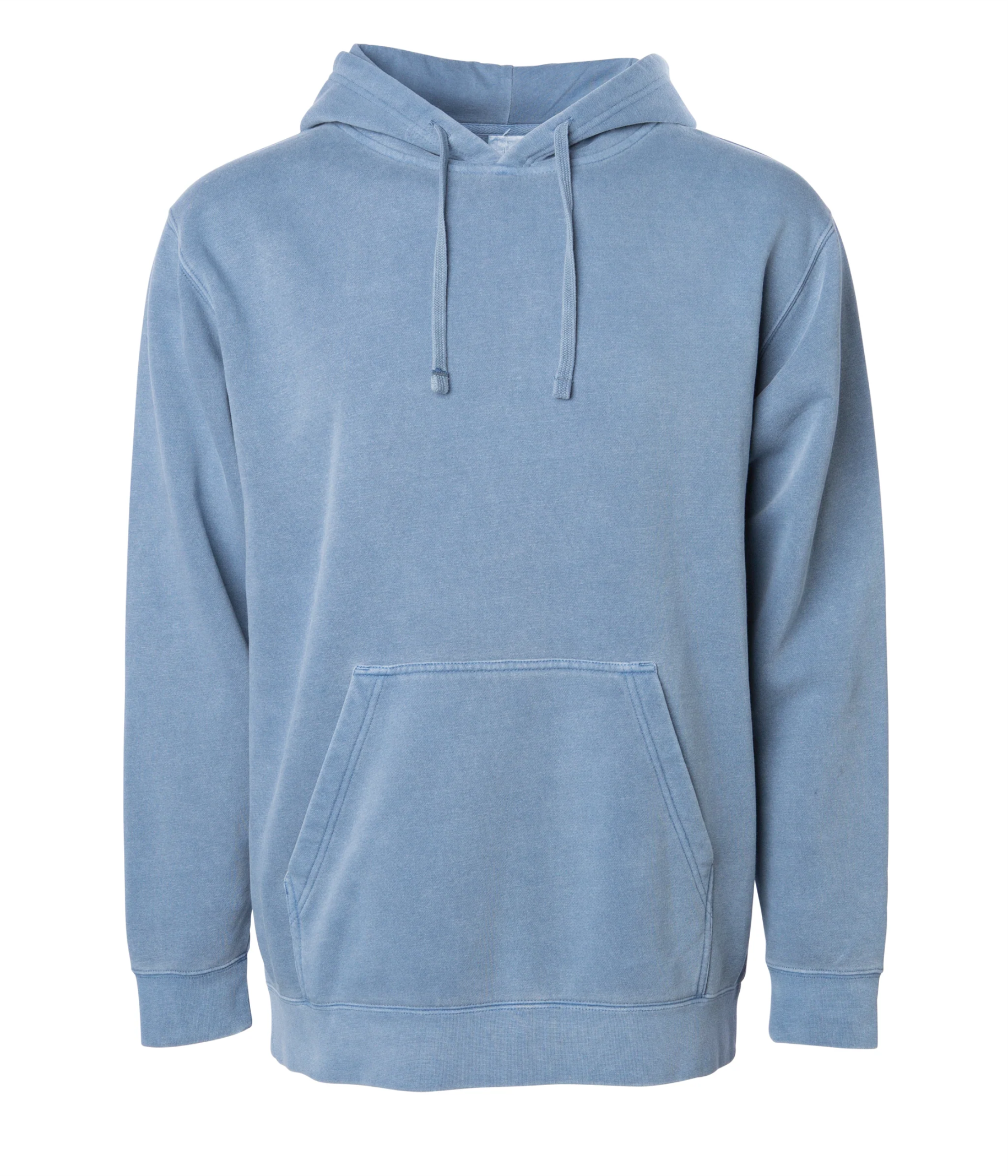 Midweight Pigment-Dyed Hooded Men's Sweatshirt - Independent Trading Co. PRM4500