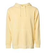 Midweight Pigment-Dyed Hooded Men's Sweatshirt - Independent Trading Co. PRM4500