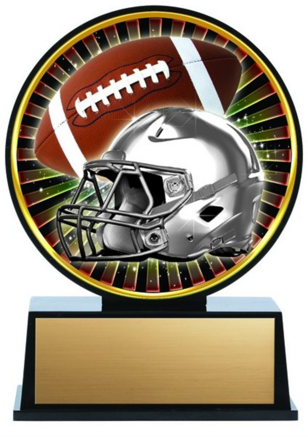Football 4 1/2" Holder on Base - Vibe Series