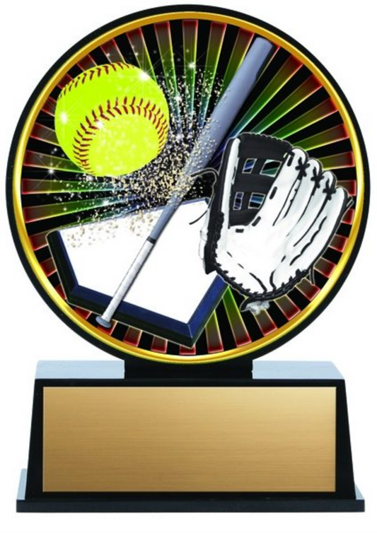 Softball 4 1/2" Holder on Base - Vibe Series