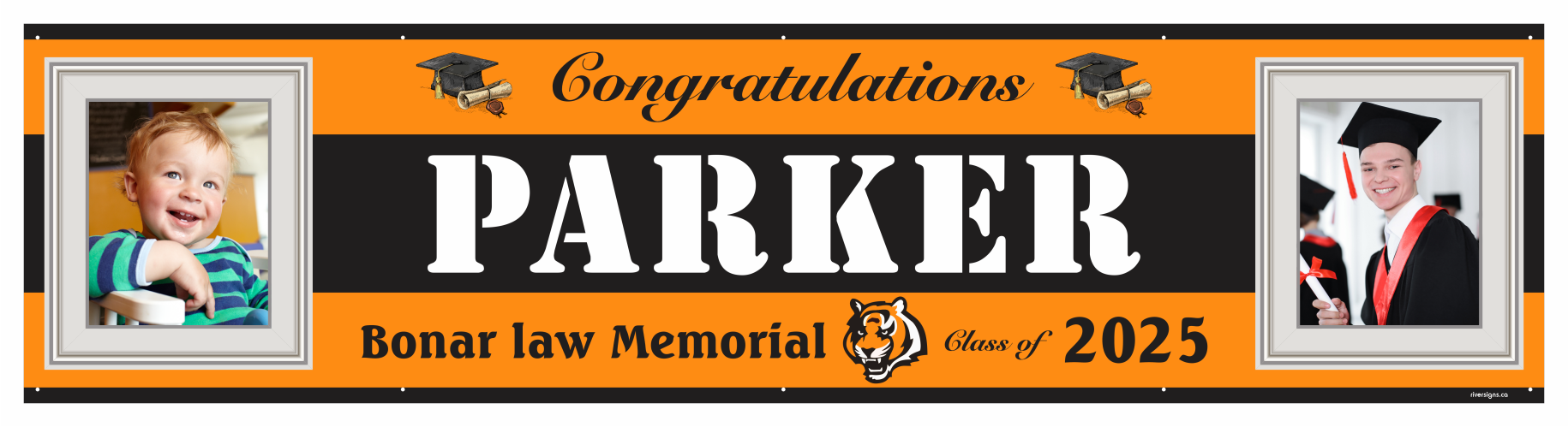 The ’Parker’ Banner - 2’ x 8’