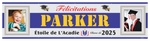 The ’Parker’ Banner - 2’ x 8’