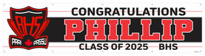 The ’Phillip’ Banner - 2’ x 8’