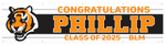 The ’Phillip’ Banner - 2’ x 8’