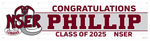 The ’Phillip’ Banner - 2’ x 8’