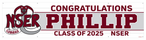 The ’Phillip’ Banner - 2’ x 8’