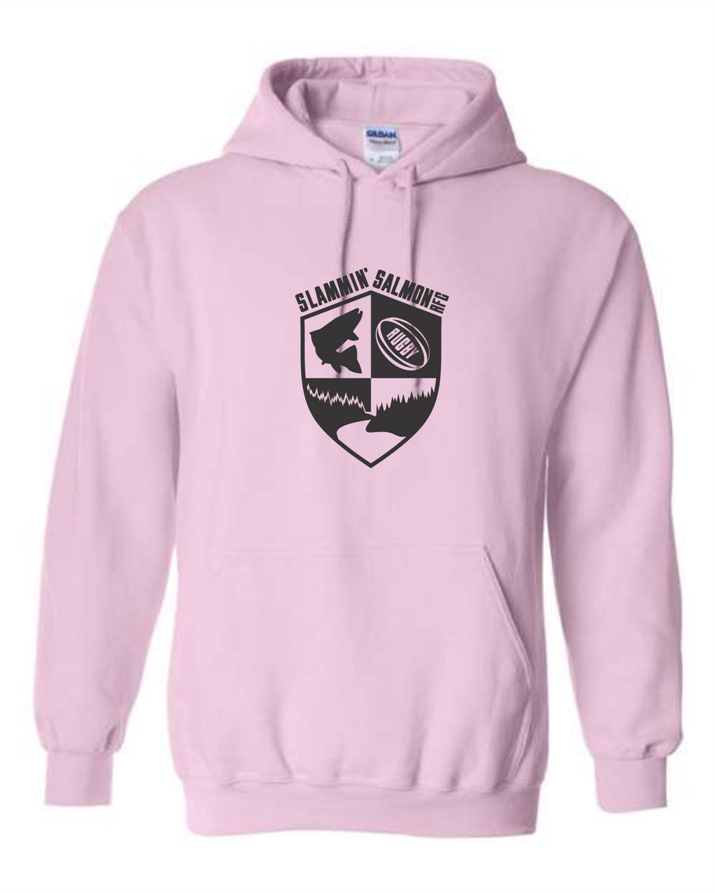 Miramichi Rugby - Pink - Cotton Hoodie