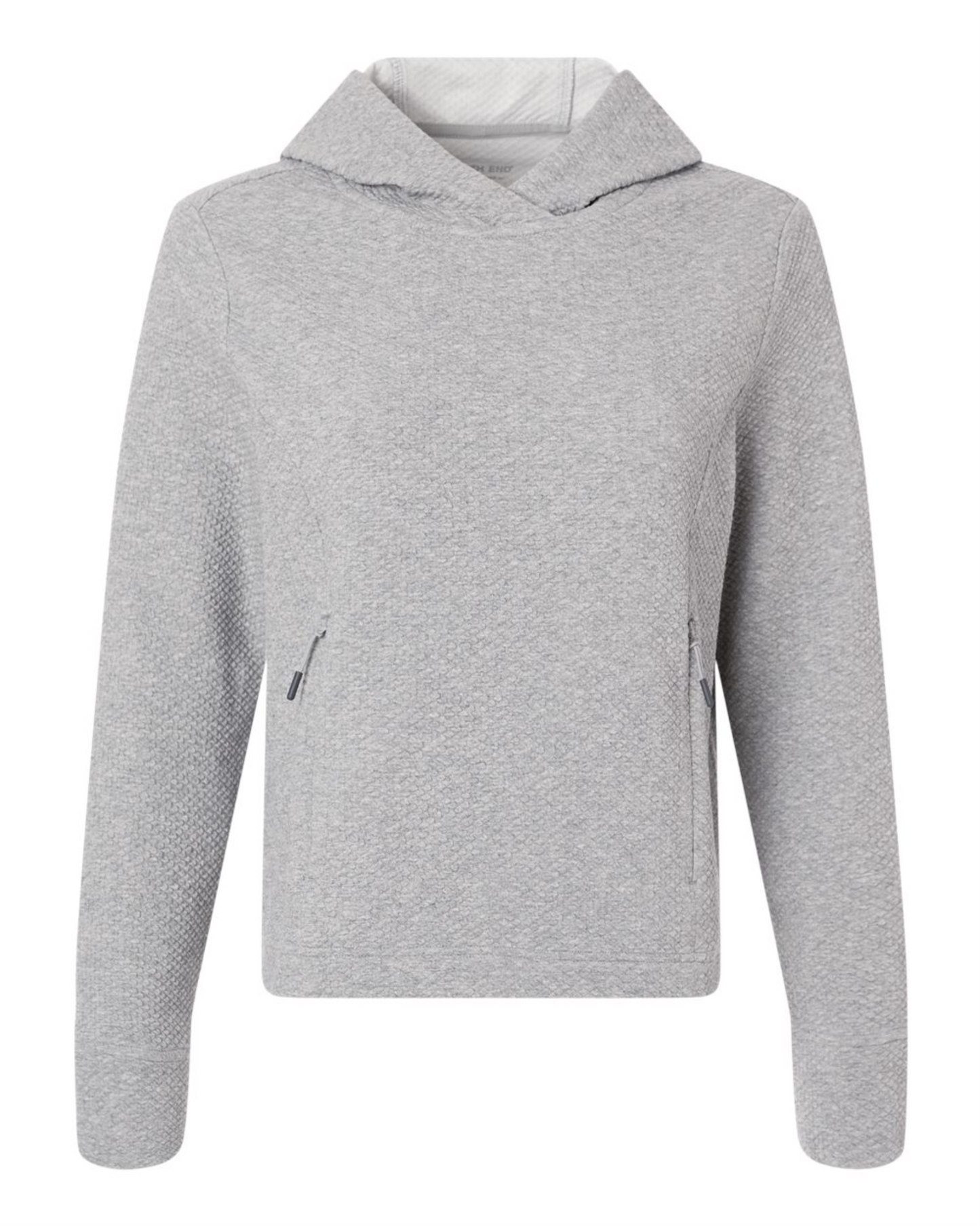 Ladies' Spirit Textured Hooded Pullover - NE729W