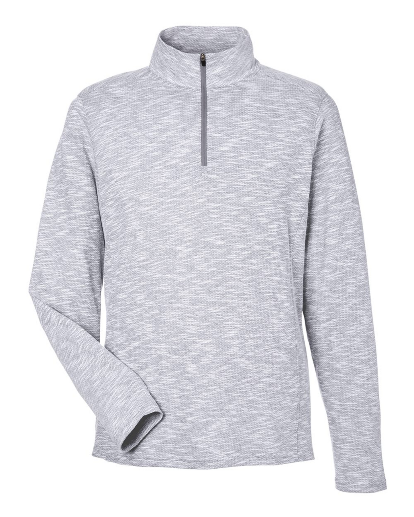 Men's Eclipse Jacquard Quarter-Zip Pullover - NE415