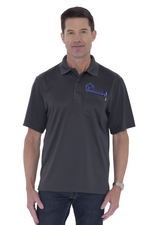 Snag Proof - Men’s Power Pocket Polo Sport Shirt - Coal Harbour S4005P