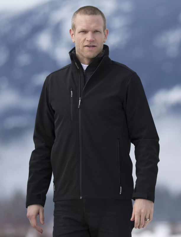 Strate Tech Water Repellent Men’s Soft Shell Jacket - Dryframe DF7662