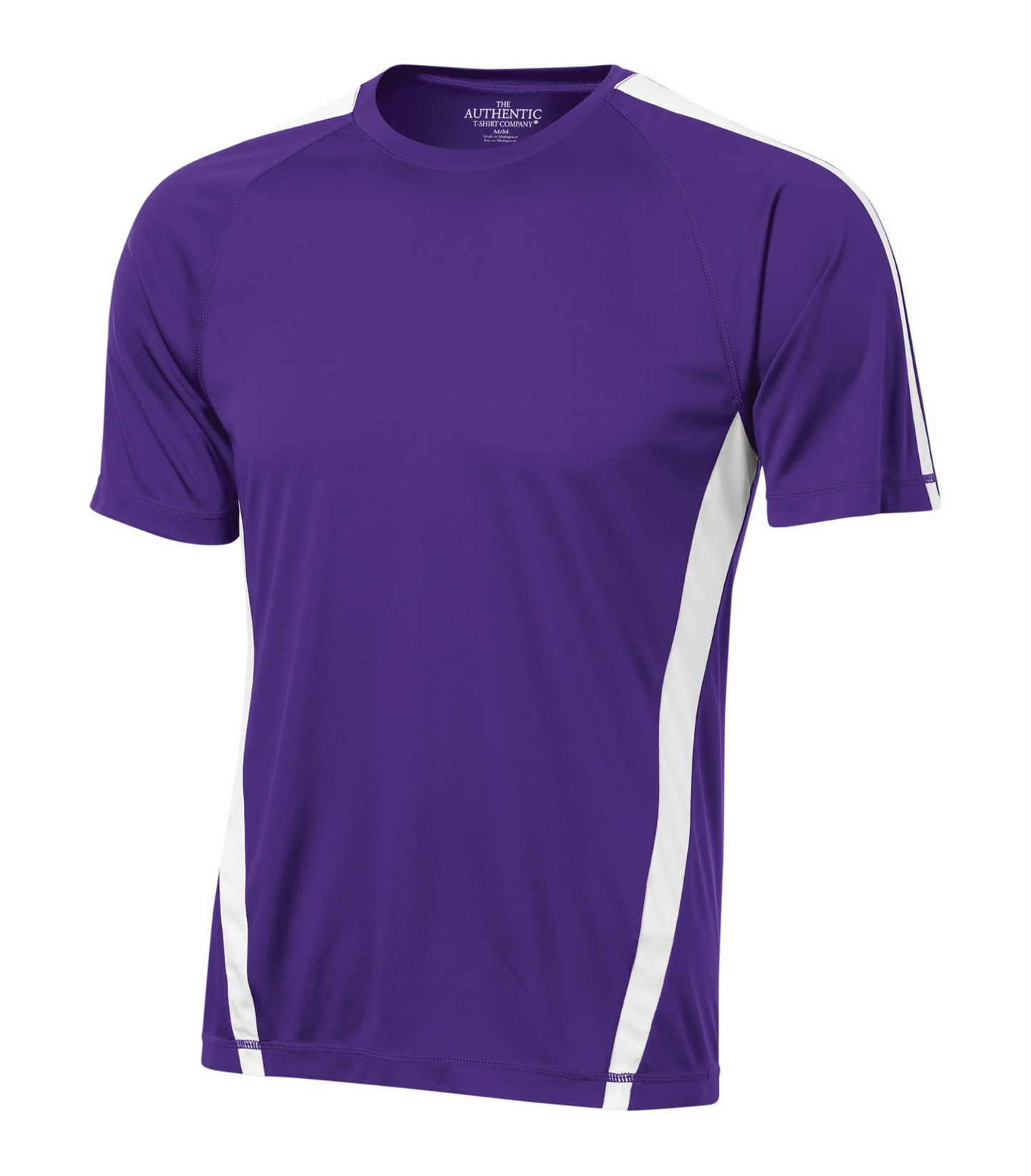 Mens T-Shirt with Stripe - Polyester - ATC S3519