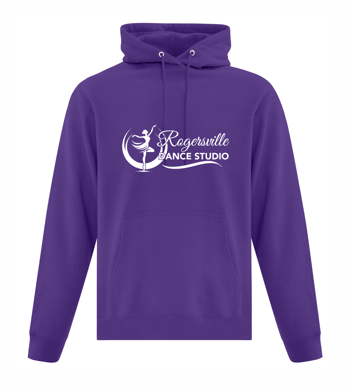 Rogersville Dance Studio - Fleece Hoodie - Purple