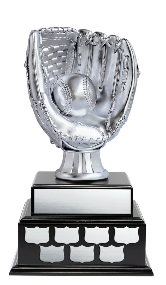 Baseball 15’’ 2-Tier Annual trophy