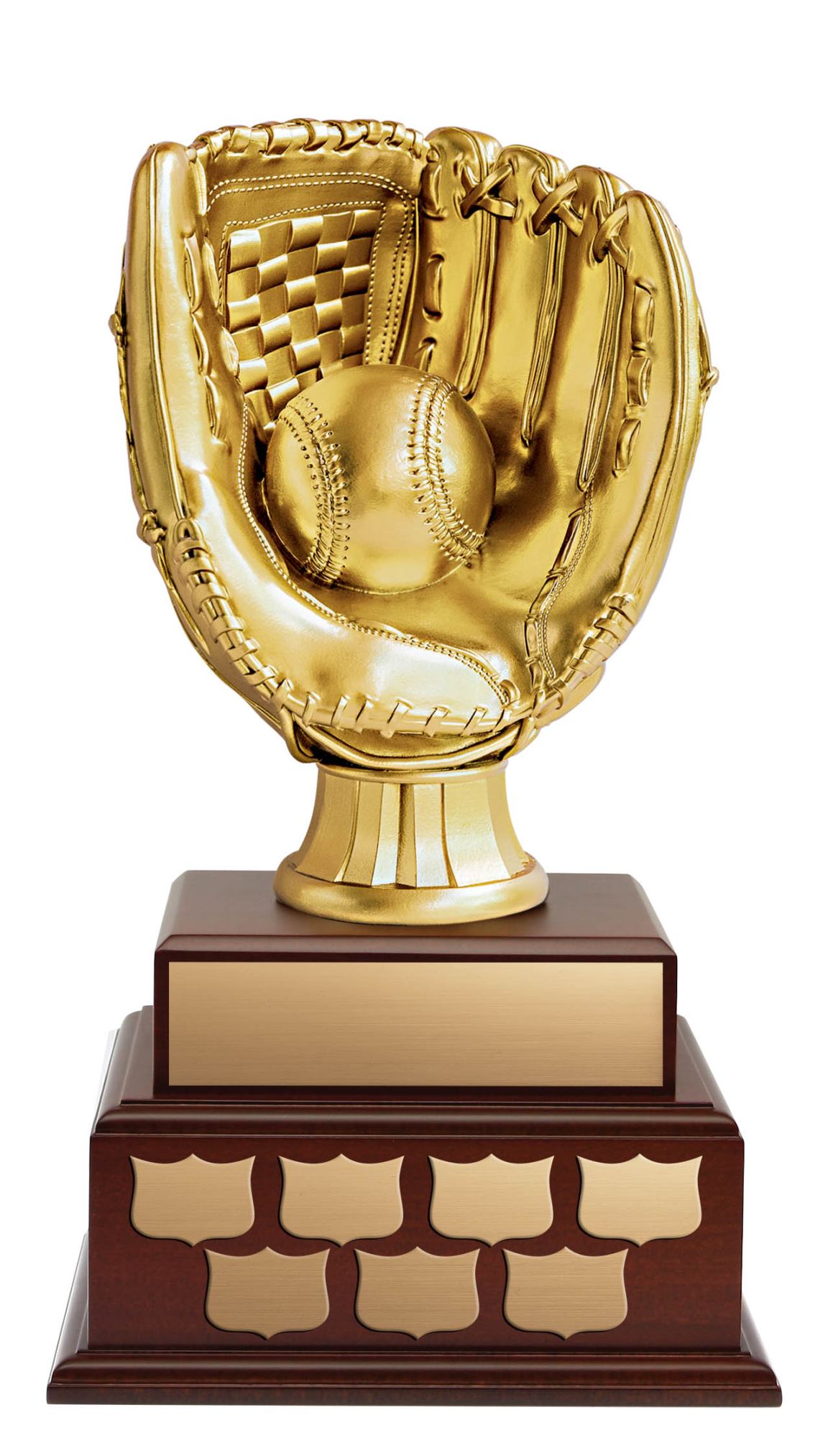 Baseball 15’’ 2-Tier Annual trophy