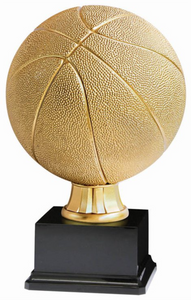 Basketball 14’’ Annual trophy on Black Base