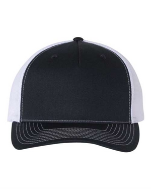 Snapback Hat - Five Panel Meshback Trucker - Richardson RC112FP