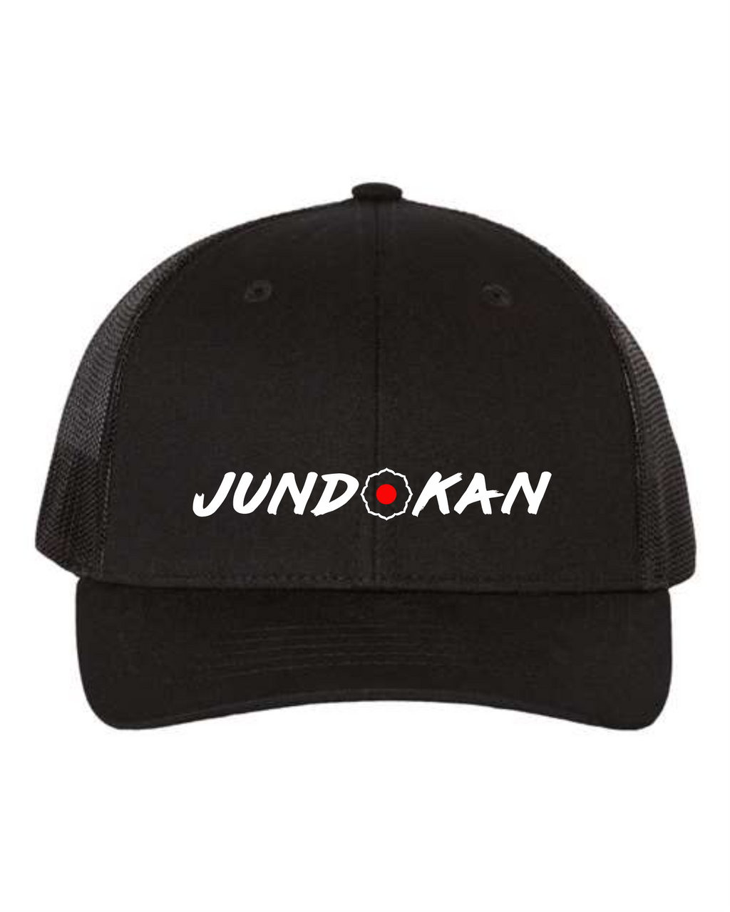 Snapback Trucker Cap -Black- Jundokan Judo Academy RC112 / 112Y