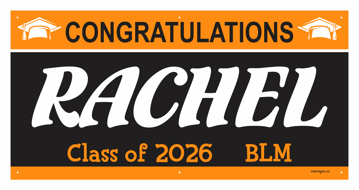 The "Rachel" Banner - 2' x 4'