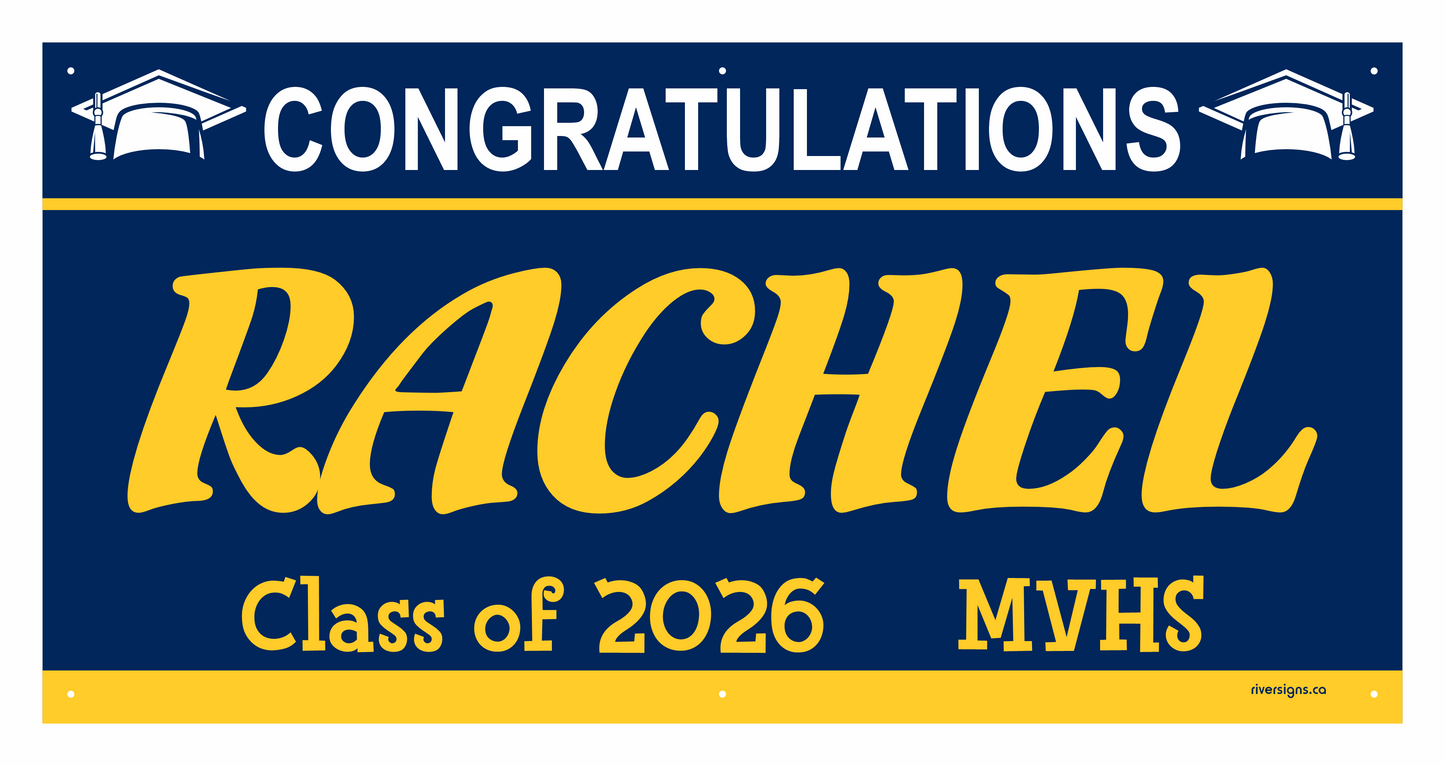 The "Rachel" Banner - 2' x 4'