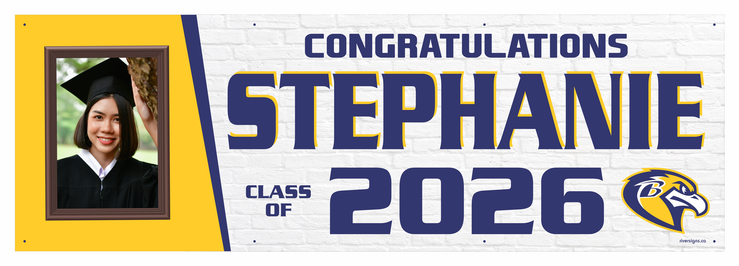 The "Stephanie" Banner - 2' x 6'
