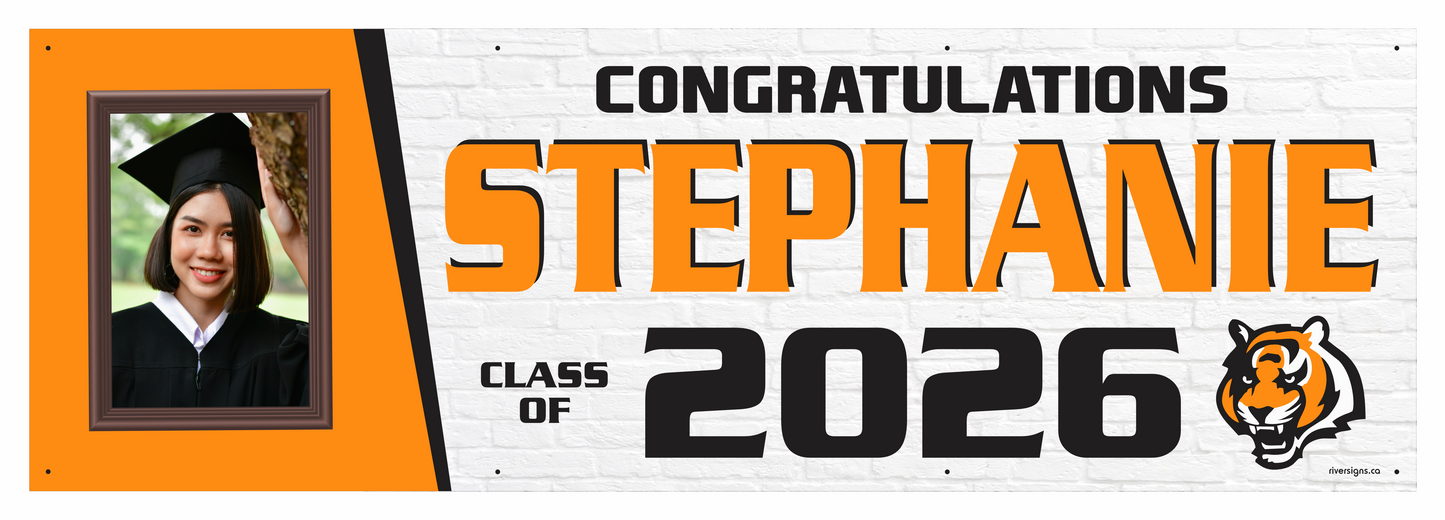 The "Stephanie" Banner - 2' x 6'