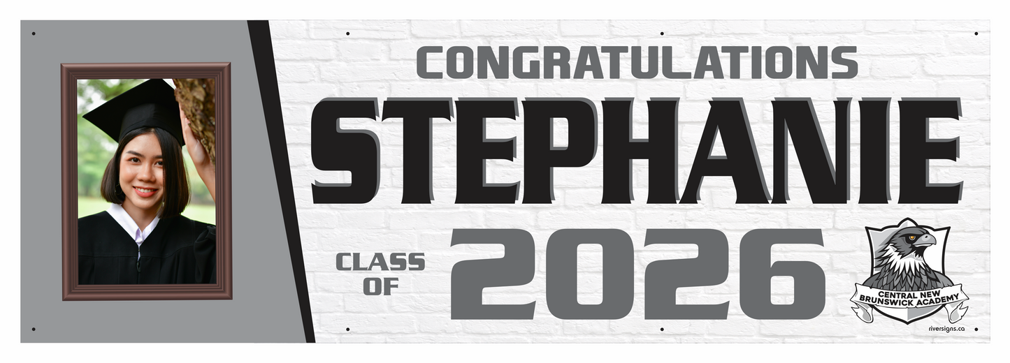 The "Stephanie" Banner - 2' x 6'
