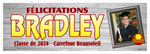 The "Bradley" Banner - 2' x 6'