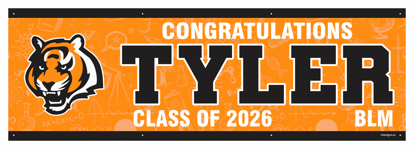 The "Tyler" Banner - 2' x 6'