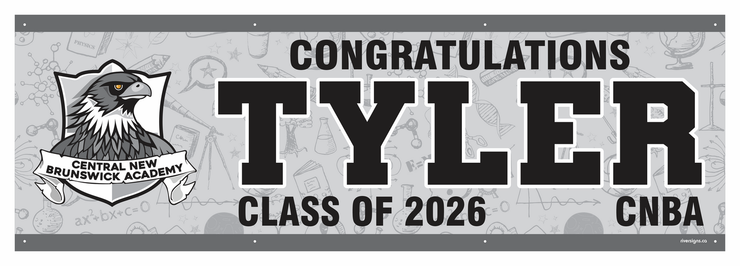 The "Tyler" Banner - 2' x 6'