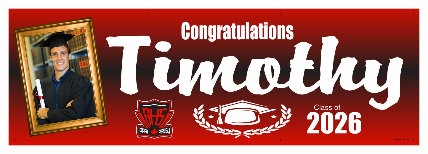 The "Timothy" Banner - 2' x 6'