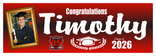 The "Timothy" Banner - 2' x 6'