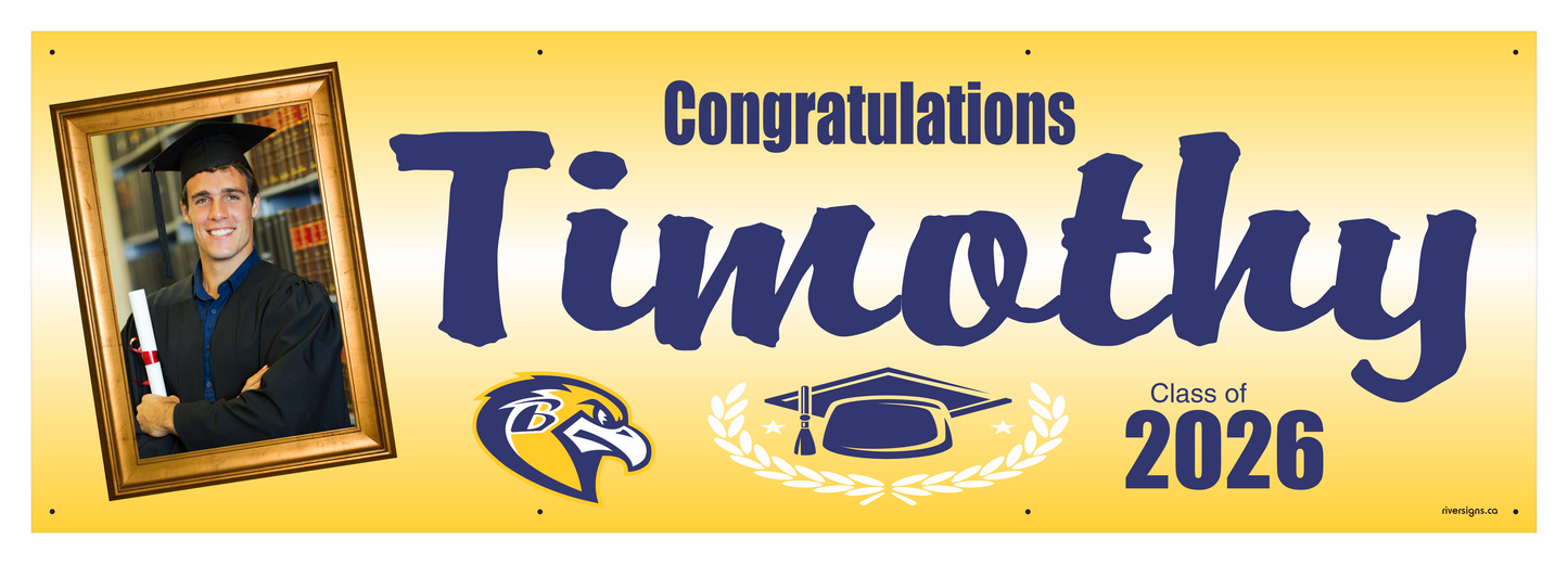 The "Timothy" Banner - 2' x 6'
