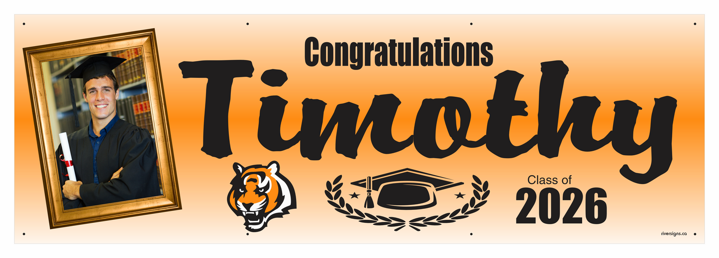 The "Timothy" Banner - 2' x 6'