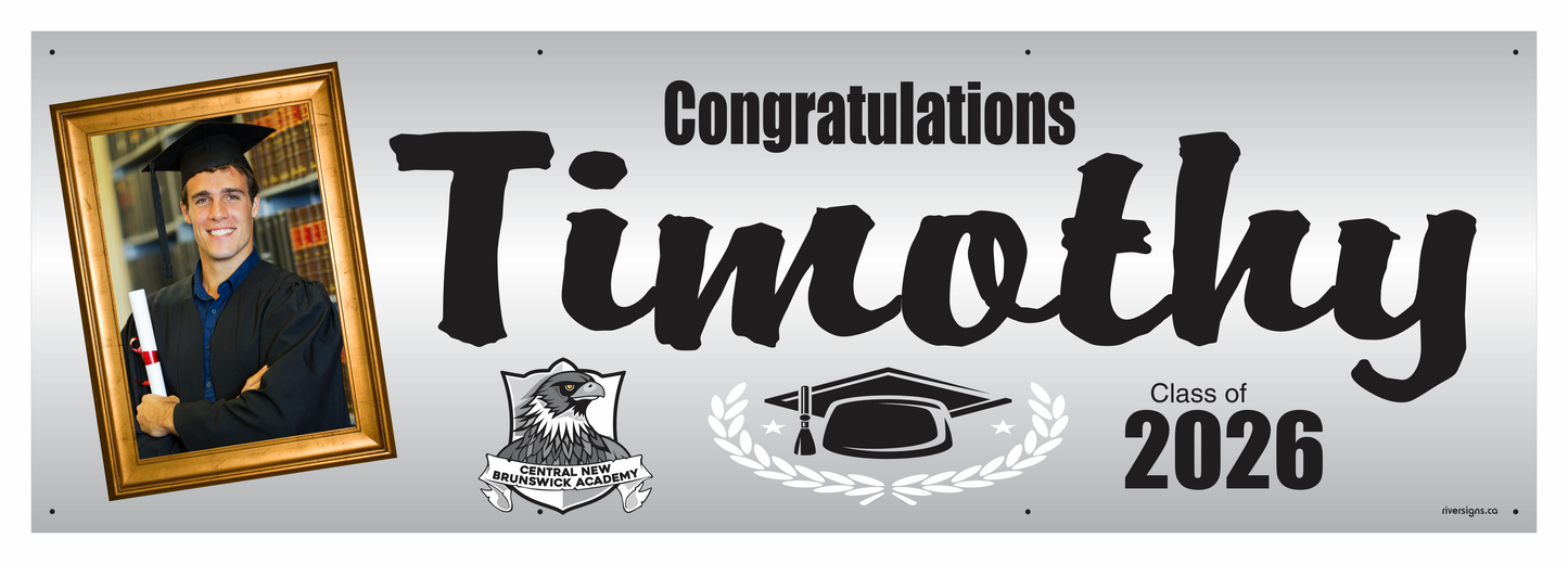 The "Timothy" Banner - 2' x 6'
