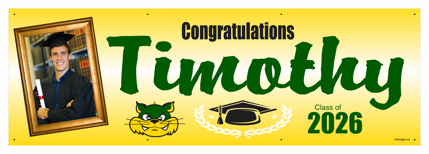 The "Timothy" Banner - 2' x 6'