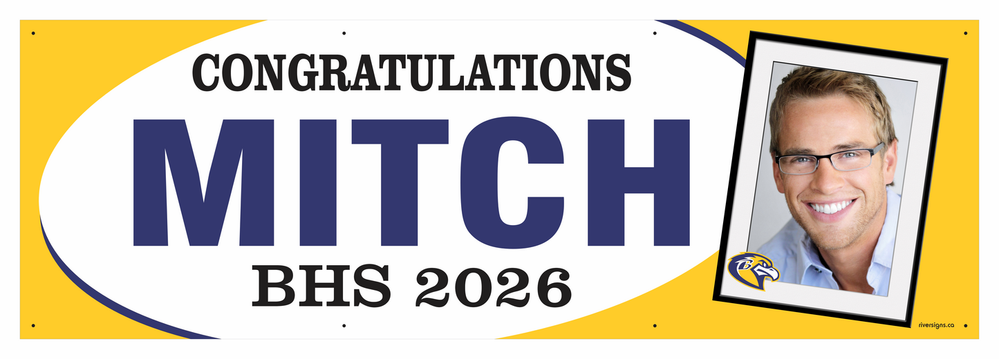 The "Mitch" Banner - 2' x 6'