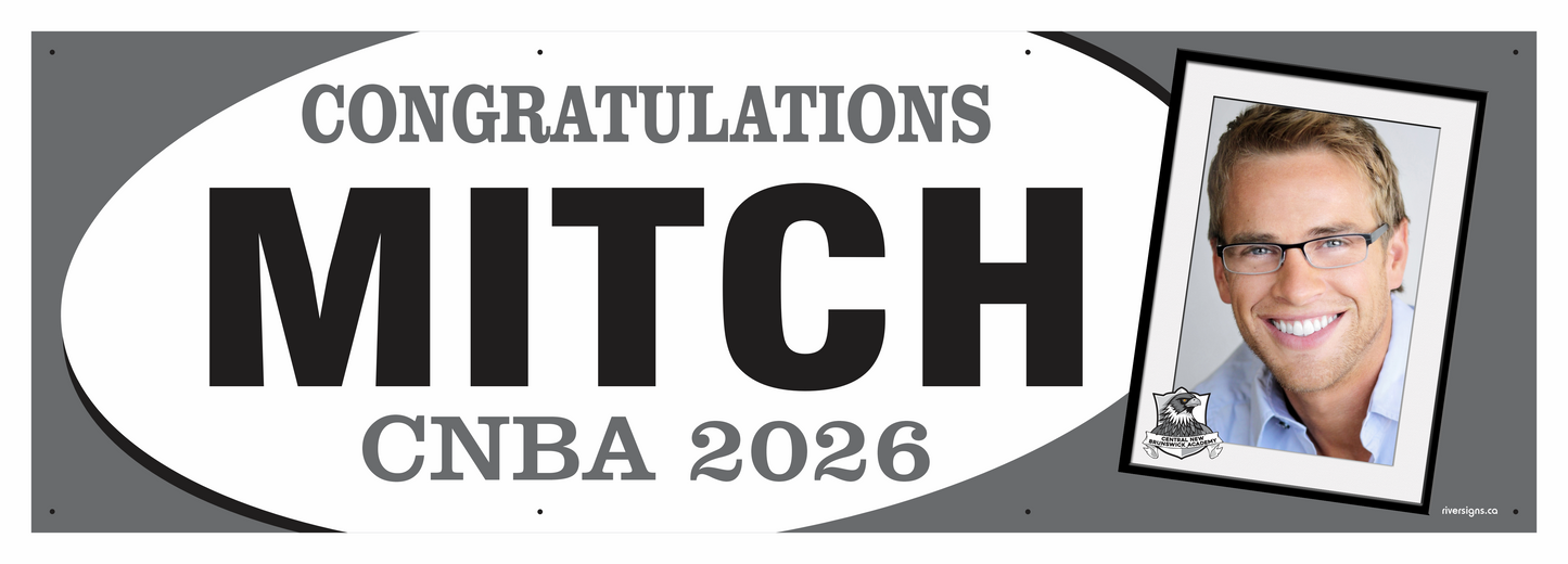 The "Mitch" Banner - 2' x 6'