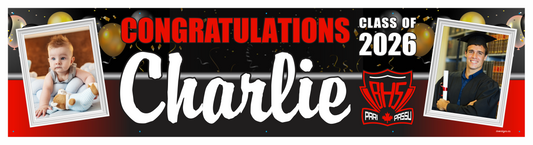 The "Charlie" Banner - 2' x 8'