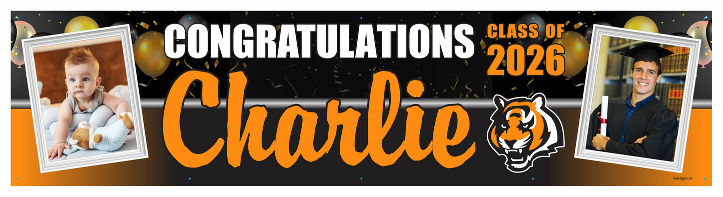 The "Charlie" Banner - 2' x 8'