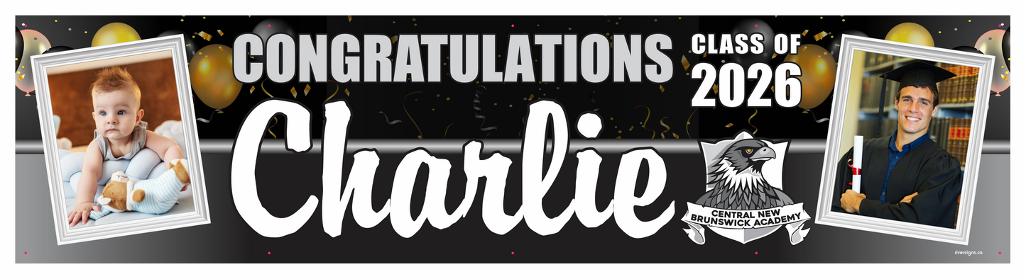 The "Charlie" Banner - 2' x 8'