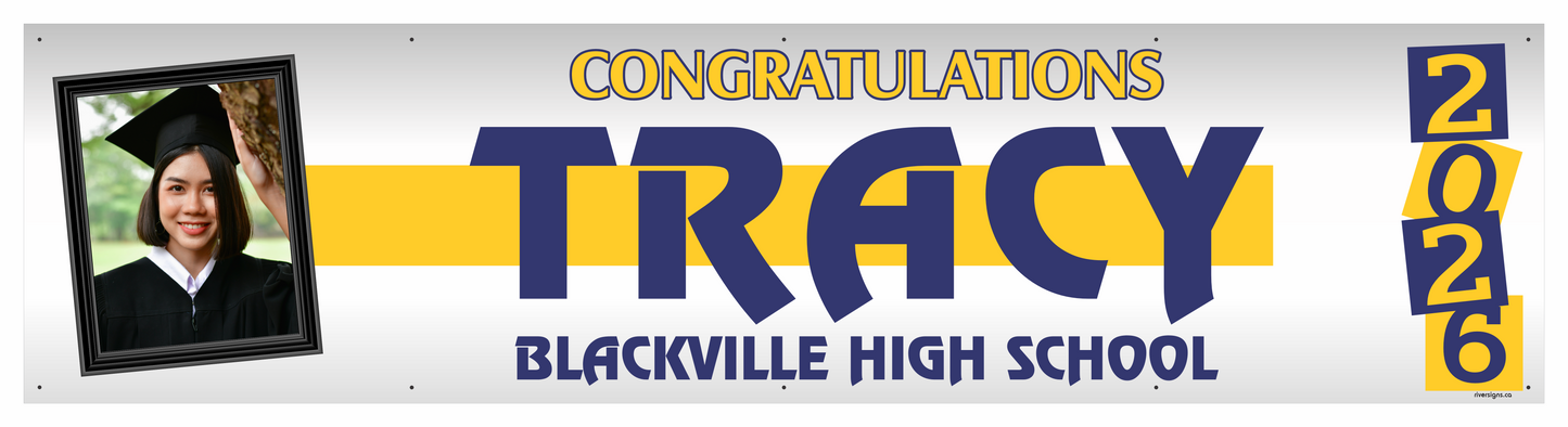 The "Tracy" Banner - 2' x 8'
