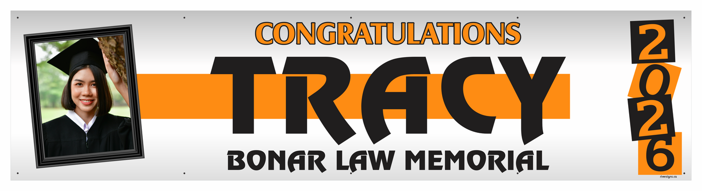 The "Tracy" Banner - 2' x 8'