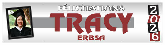 The "Tracy" Banner - 2' x 8'
