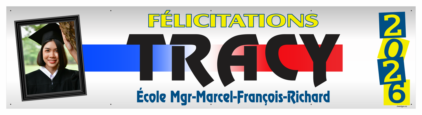 The "Tracy" Banner - 2' x 8'