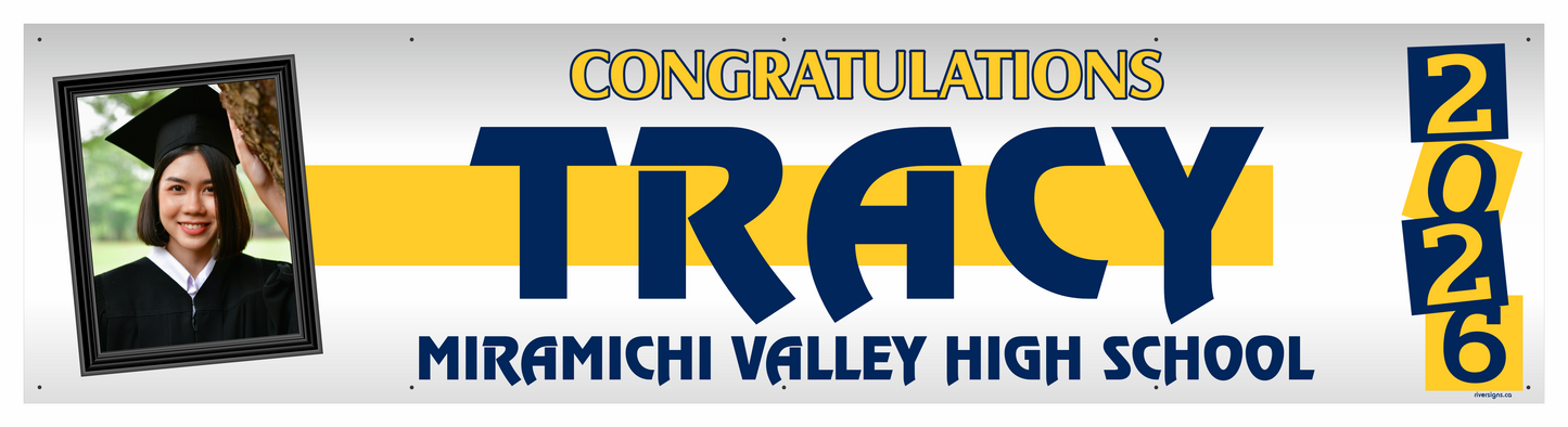 The "Tracy" Banner - 2' x 8'