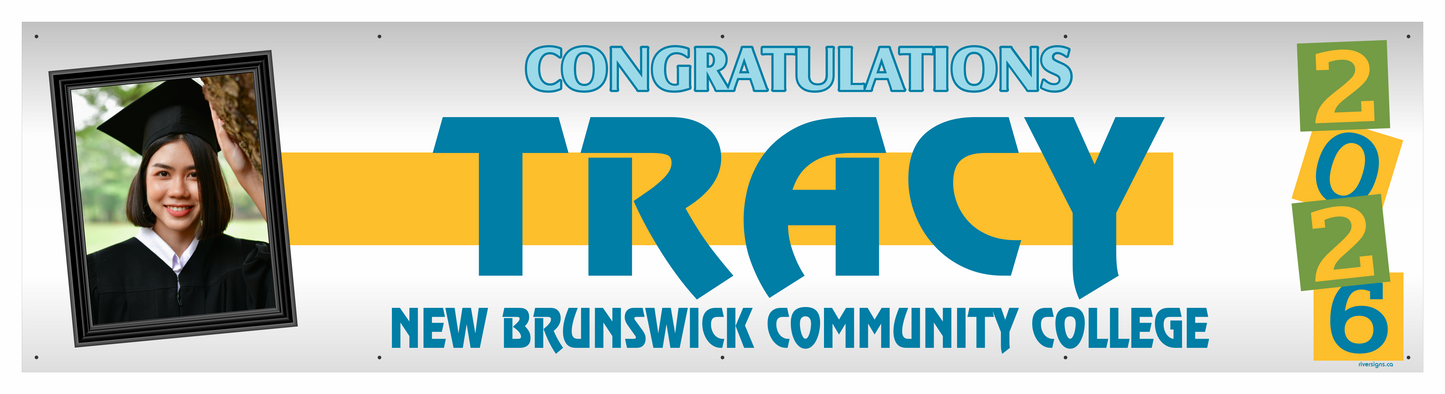 The "Tracy" Banner - 2' x 8'