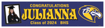The "Julianna" Banner - 2' x 8'